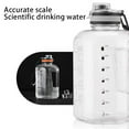thumbnail image 6 of Large Capacity Water Bottle with Handle Leakproof PC Motivational Jug for Summer Activities Ideal for Outdoor Adventures and Fitness for Men and Women, 6 of 9