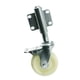 thumbnail image 5 of Rueda de repuesto con resorte para puerta de cerca de nailon de 3" Blanco, 5 of 9