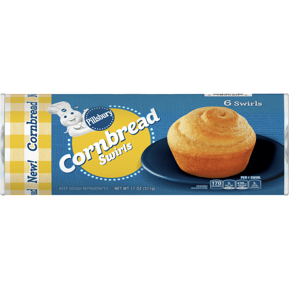 Pillsbury Cornbread Swirls 6 oz