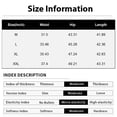 thumbnail image 3 of Domuza Wide Leg Pants for Men Linen Elastic Waisted Office Work Trousers Pant Business Casual Outfits Beige 2XL, 3 of 5