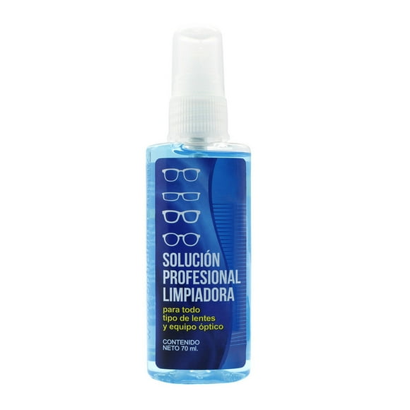 Liquido limpiador lentes