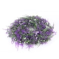 thumbnail image 2 of Corona de flores artificiales, flor artificial de plástico, decoración de boda, flor artificial, tecnología avanzada, 2 of 8