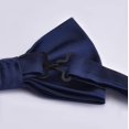 thumbnail image 4 of LAICAIW Mens Solid Color Double Fold Pre-tied Bow Tie and Pocket Square Set, 4 of 7