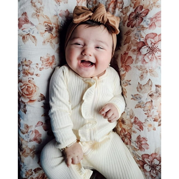 Solid color footed pajamas baby sale
