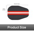thumbnail image 5 of 2 Pieces Mirror Rain Visor Eyebrow,Sunroof Moldings Side Mirror Visor Rain Guards,Universal Car Rear View Mirror(Black), 5 of 5
