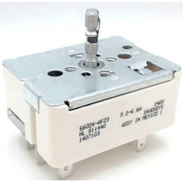 Range Burner Infinite Control Switch Compatible with Whirlpool WP3149400 3149400