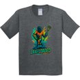 thumbnail image 3 of Inktastic Lacrosse Lax & Loaded Vibrant Sports Art Youth T-Shirt, 3 of 5