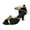 Black, variant on Women'S Dress Sandals Women'S Buckle Sandals Designer Women'S Slide Sandals Women's Solid Fashion Rumba Waltz Prom Ballroom Latin Salsa Dance Shoes Sandals