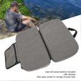 thumbnail image 4 of Heated Chair Cushion Grey Foldable Adjustable Temperature USB Powered Portable Warm Chair Pad for Fishing Stadium, 4 of 5