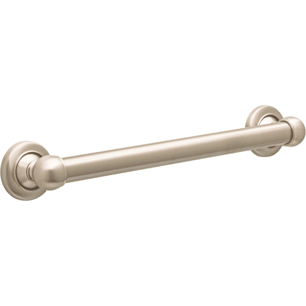 Better Homes & Gardens 16" ADA Compliant Bathroom Grab Bar, Satin