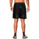 thumbnail image 3 of Pantalones cortos de lentejuelas Argyle Inspire Chic para hombres, cortos metálicos elásticos de cintura disco brillantes y calientes con bolsillo 32 negro, 3 of 5