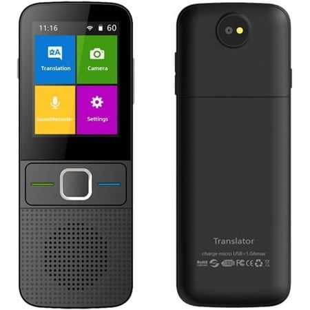AI Language Translator Device, 2026 Upgraded Translator No WiFi Needed, Support ChatGPT, Voice Instant Two-Way 159 Language Translator, Offline/Recording/Photo Translation for Business Travel