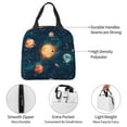 thumbnail image 4 of Fuzoiu Solar System And Planets Print Lunch Bag for Women & Men,Adult Insulated Lunch Box,Leakproof Cooler,Food Lunch Containers,Reusable Lunch Tote Bags for Work, Travel, Outdoor, 4 of 8