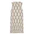 thumbnail image 3 of Flat Outline Moroccan Pattern Spring Summer Dresses for Women Fashion T-shirt Dress Casual Sleeveless Loose Sundress with Pockets, 3 of 5