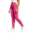 thumbnail image 5 of Gealkoca Yoga Ribbed Leggings for Women High Waisted Tummy Control Butt Lifting Workout Gym Athletic Pants Women's Casual Straight Leggings Pants, 5 of 8