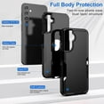 thumbnail image 2 of Galaxy A14 5G Phone Case,Samsung A14 5G Case [Shockproof] [Dropproof] [],Heavy Duty Protection Phone Case Cover for Samsung Galaxy A14 5G (Black), 2 of 14