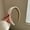 Beige, variant on Helii Women's Solid Color Wide Headband Soft Non-Slip Elastic Hairband Versatile Daily Hair Accessory
