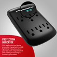 thumbnail image 5 of Monster Wall Tap Surge Protector - Power Surge Protector with Wall Mount - Heavy Duty Protection with up to 6 AC -, 5 of 5