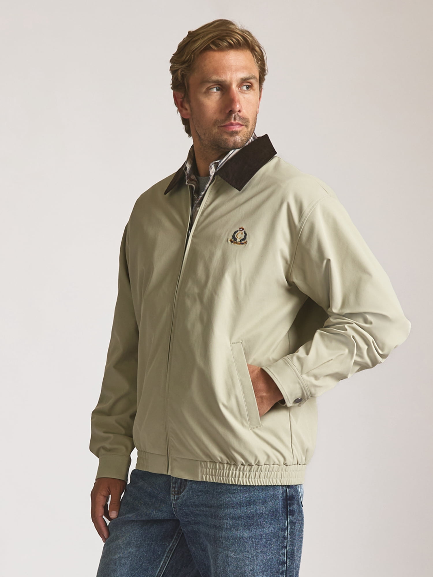 Chaps Men’s and Big Men’s Heritage Harrington Barn Jacket, Sizes S–2XL