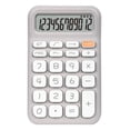 thumbnail image 2 of Calculadora De Bolsillo Portátil Pantalla De 12 Dígitos Teclas Material ABS De Alta SensibiliDad Ligero Portátil Adecuado Para Estudiantes Oficina Escuela De, 2 of 7