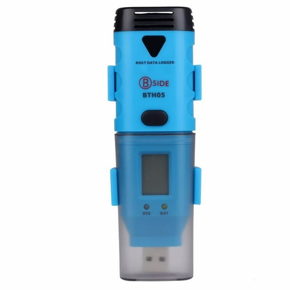 BTH05 Portable Mini 3-Channel USB Data Logger Internal External Temperature -40C~125C Humidity Tester with Retail Box