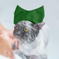 thumbnail image 3 of Bathing Cap For Cats And Dogs Reusable Ear Hood For Shower Swimming Grooming Pet Care Accessories, 3 of 5