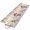 DarkRed Linen, variant on Rustic Christmas Snowman 2'x6' Runner Rugs for Hallway Kitchen Bedside Non Slip, Xmas Snowflake Eucalyptus Leaves Entryway Rug Runners with Rubber Backing, Long Carpet Runner for Laundry Room