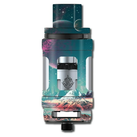 Skin Decal For Smok Tfv12 Cloud Beast King Tank Vape Mod / Planets And Moons (Best Vape Mod Kit For Clouds)