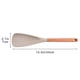 thumbnail image 3 of Cuchara de cocina para utensilios de cocina antiadherentes y cuchara segura con mango de madera para mezclar y raspar cuchara de silicona, 3 of 3