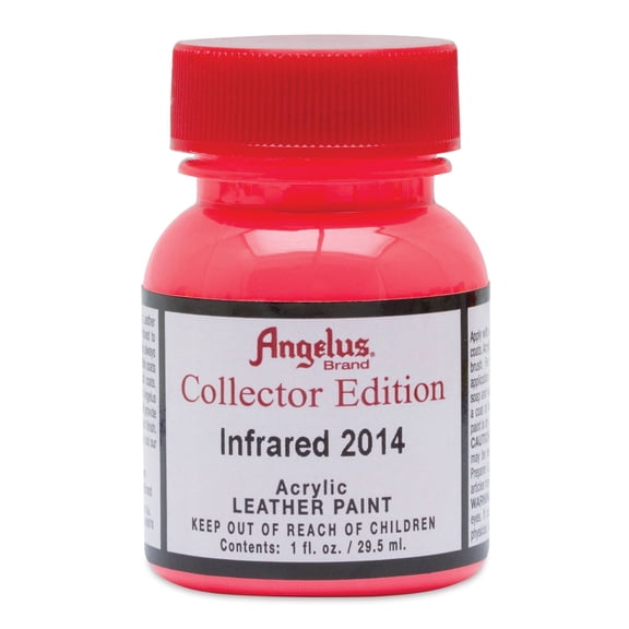 Angelus® Collector Edition Acrylic Leather Paint, Infrared