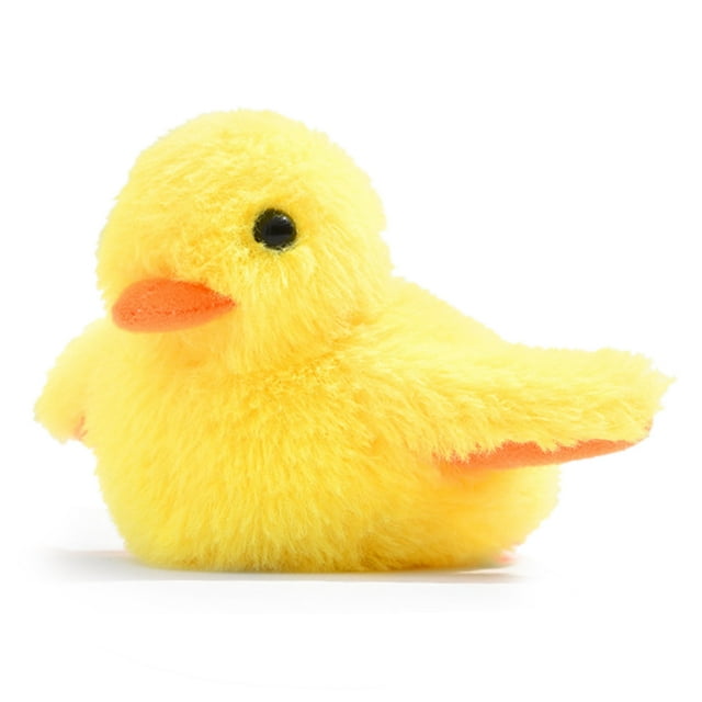 Juguete para gatos, patito amarillo eléctrico, juguetes eléctricos para patitos para gatos, juguetes eléctricos para patitos amarillos, los mejores de su clase Jadeshay A