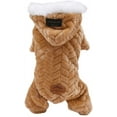 thumbnail image 1 of HSHDLDF Dog Snowsuit Coral Fleece Small Dog Winter Jacket Chihuahua Clothes Four Legs Dog Jumpsuit Puppy Snowsuit Dog Clothes Hoodie Windproof Warm for Pet Cat Puppy Chihuahua York, 1 of 7