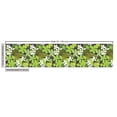 thumbnail image 2 of Ambesonne Sage Fabric by the Yard Upholstery, Nostalgia Vintage Foliage, 3 Yards, Green Black White, 2 of 4