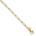 thumbnail image 1 of Diamond2Deal 10K Yellow Gold Fancy Link Bracelet 8inch for Women, 1 of 3