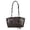 Coffee, variant on XINXIAOO Large Capacity Solid Color Tote Bag, Versatile Shoulder Bag for Work & Travel