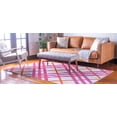 thumbnail image 3 of Open Hearts by Jane Seymour Plaid Modern Area Rug or Runner, 3 of 3