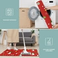 thumbnail image 6 of Red Christmas Snowman Pattern Kitchen Rugs Sets Of 3,Kitchen Runner Rugs Non Skid Washable,Decorative Kitchen Floor Mats for Kitchen,Sink,Laundry,17"x30"+ 17"x47" + 17"x59", 6 of 6
