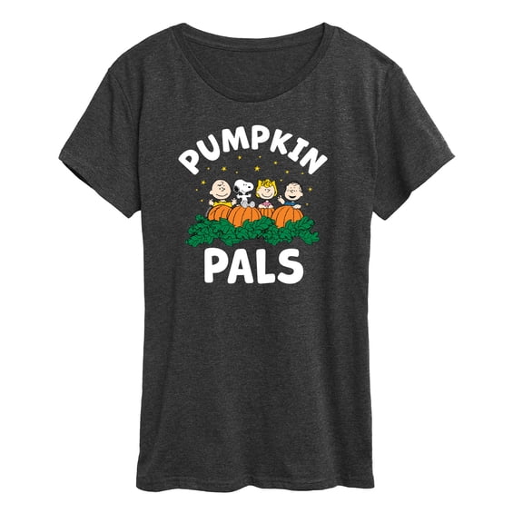 Peanuts - Pumpkin Pals - Women's Short Sleeve Graphic T-Shirt