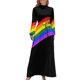 thumbnail image 1 of Vestido largo de rayas vestido de verano de mujer 2024 Vestidos de mujer, 1 of 4