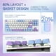thumbnail image 3 of Teclado Gaming Redragon K707 PRO 80% inalámbrico RGB 87 teclas, 3 of 9