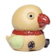thumbnail image 4 of Mini loro de cerámica, mascota de té en miniatura, figura bonita de 6,4x4,5x5,3 cm, estatua de pájaro pequeño encantador, decoración de escritorio, 4 of 8