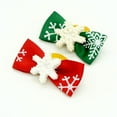 thumbnail image 1 of Lazo para el Cabello Zulema Navidad Del De Nieve Cinta Rojo 4x2x1cm, 1 of 6