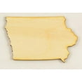 thumbnail image 1 of Iowa State Cutout Size:Large 23.5" x 15.25" 1 Pc Thickness:1/4" Baltic Birch Plywood, 1 of 1
