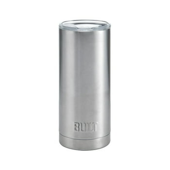 Built 20-Ounce Double-Wall Stainless Steel Tumbler in Silver