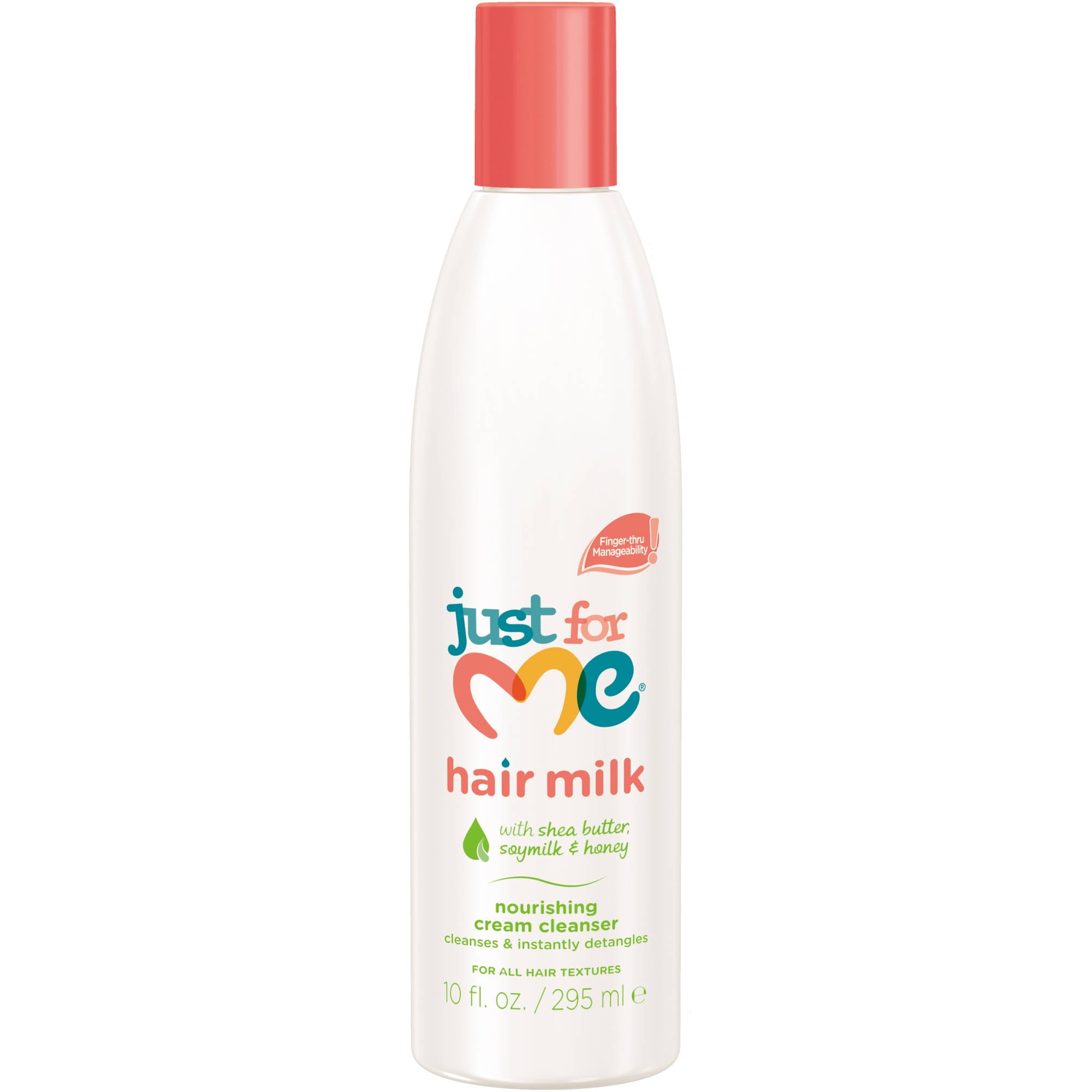 Just for Me Hair Milk Nourishing Cream Cleanser for Natural Hair, 10 oz