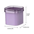 thumbnail image 4 of XYRSRUW Ice Cream Maker, Quick Freezing Home Ice Cream Machine with Easy Release, Compact Ice Cube Tray for Convenient Chilling, Food-Grade Ice Molding Container, 4 of 4