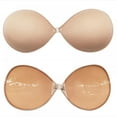 thumbnail image 3 of Adhesive Bra Reusable Self Silicone for Backless Dress Women Sticky Bras, 3 of 9