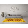 thumbnail image 3 of Ahgly Company Indoor Rectangle Oriental Yellow Traditional Area Rugs, 8' x 12', 3 of 4