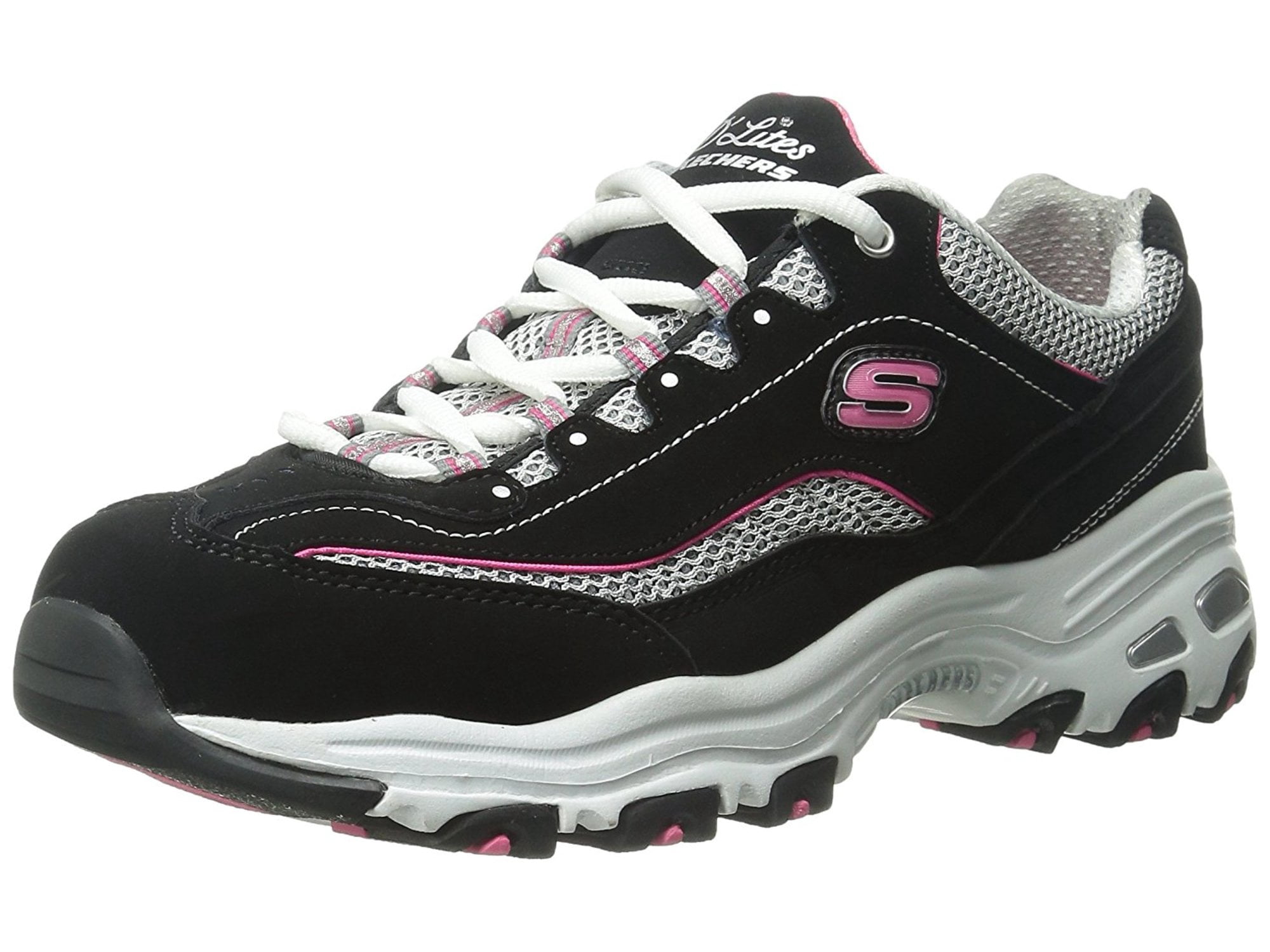 skechers pink laces