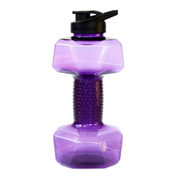 Pitycbo Adjustable Dumbbells Water Weights Dumbbell Bottle Leakproof PP Material for Men 1500ml Purple